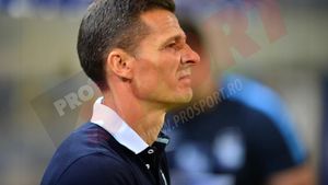 Gâlcă își asumă eșecul cu Ceahlăul: "E responsabilitatea mea. Sperăm să marcăm cu Ludogoreț si să ne întoarcem cu zâmbetul pe buze"