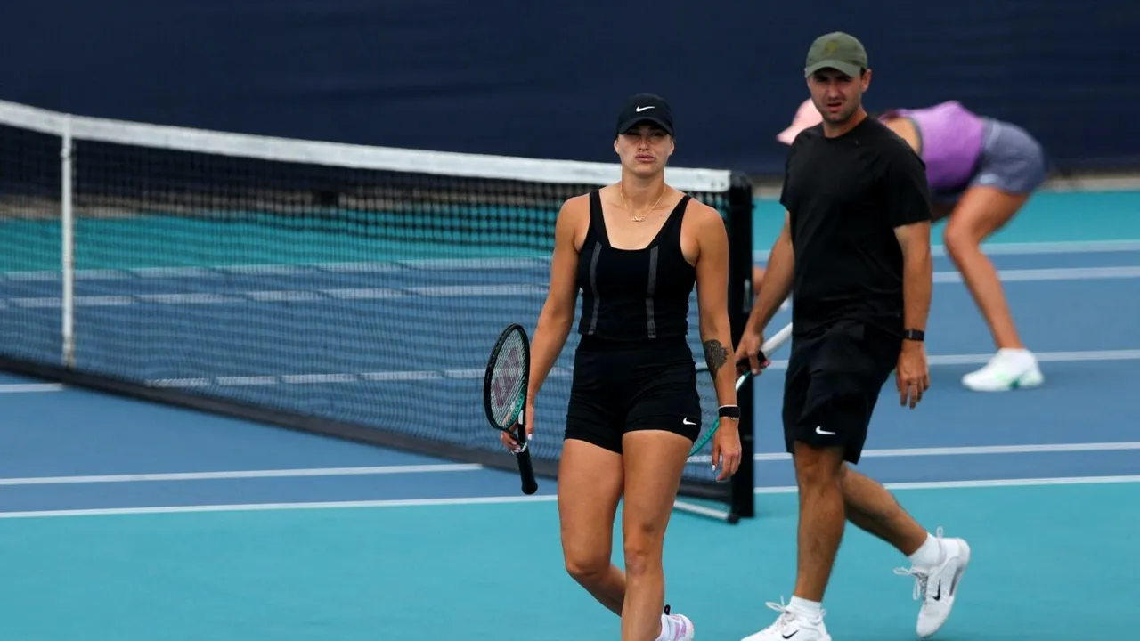Decizie fără precedent a organizatorilor Miami Open, în privința meciului Aryna Sabalenka - Paula Badosa! Bielorusa nu mai e nevoită să intre pe teren joi, după moartea lui Konstantin Koltsov