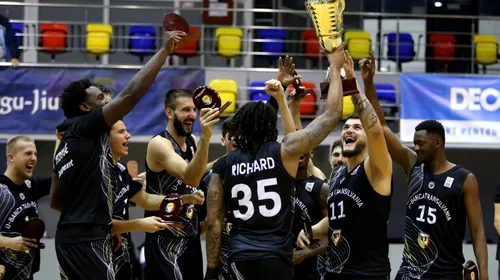 U BT Cluj a câştigat Supercupa României la baschet masculin în faţa celor de la CSO Voluntari! Este al treilea trofeu pentru campioană