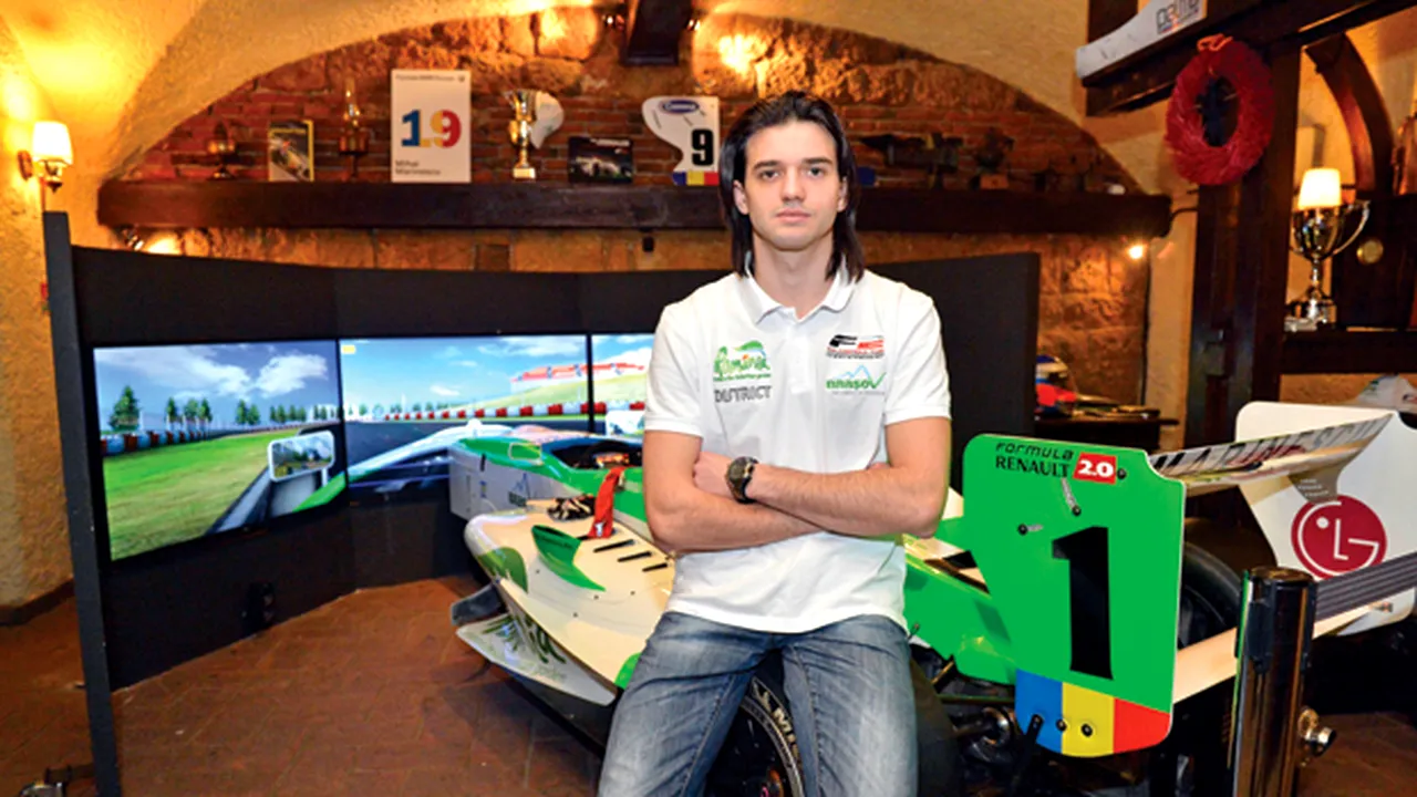 Adrenalina din cockpit!** Pilotul Mihai Marinescu a creat un simulator de Formula 2 unde piloții își pot testa limitele