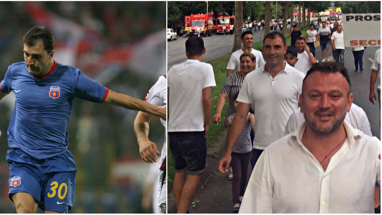 VIDEO Imagini incredibile | De pe "Emirates", la mitingul PSD. Dorel Zaharia, singurul român care le-a dat gol "tunarilor" la Londra, în Arsenal - Steaua 2-1, a luptat cu Statul Paralel. Ce i-au strigat bucureștenii și cum explică fostul atacant