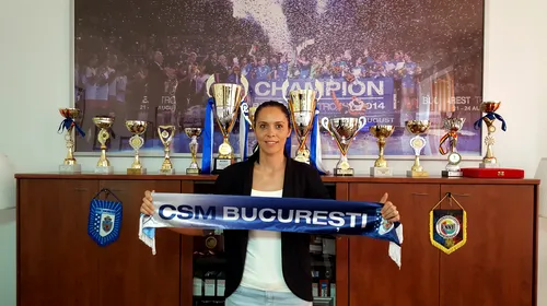 De la ursoaică la tigroaică. Mica Brădeanu a semnat cu CSM București. „Este șansa mea să-mi închei cariera cu un Final Four al Ligii Campionilor”