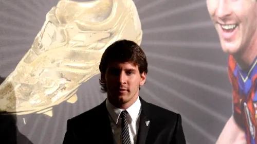 FOTO&VIDEO** Messi, simply the best: A primit al treilea trofeu major – Gheata de aur!