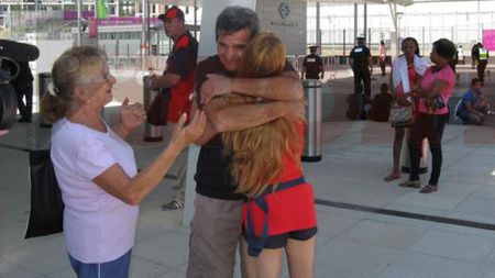 FOTO Alina Dumitru a primit o vizită surpriză în satul olimpic:** "Sunt fericită, nu mă așteptam la asta"