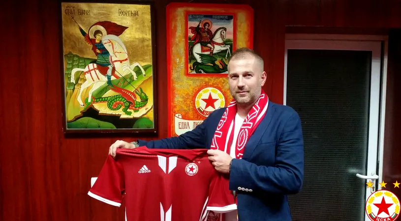 Primul transfer important pe care-l face Edi Iordănescu la ȚSKA Sofia