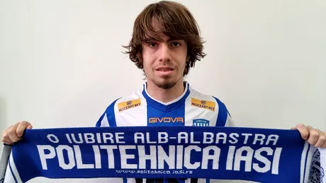 Încă un transfer pentru Poli Iași. Adrian Ionuț Ilie a fost împrumutat de la CFR Cluj