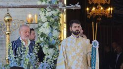 EXTRA Dezvăluiri după sfințirea bisericii ridicate de patronul FCSB în Pipera! Cine e „omul din umbră care îl odihnește pe domnul Becali și are grijă de tot”