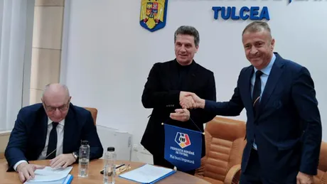 Petre Badea, reconfirmat ca președinte al AJF! La Tulcea se dorește o echipă măcar de Liga 3, iar Gabriel Bodescu a avut o propunere șocantă: ”Găsiți un teren și noi, FRF, vă construim stadionul!”