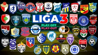 Final de sezon regular în Liga 3! Componența celor 10 grupe de play-off și play-out