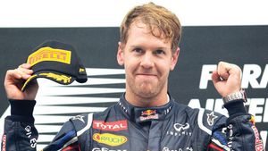 Vettel: "Sunt neamț, dar nu am spus vreodată că vreau să domin lumea. **Nu am mustață"