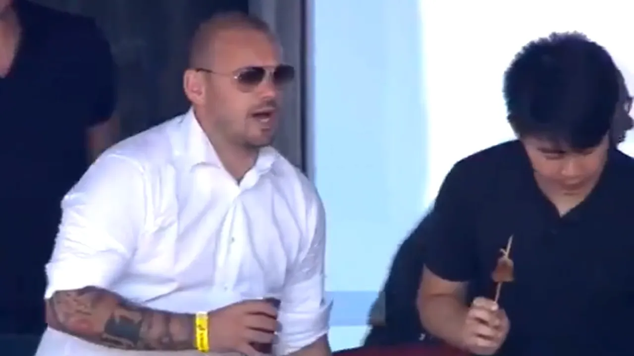 Incredibil! Cum arată Wesley Sneijder, la mai puțin de două săptămâni după ce și-a încheiat cariera | VIDEO 
