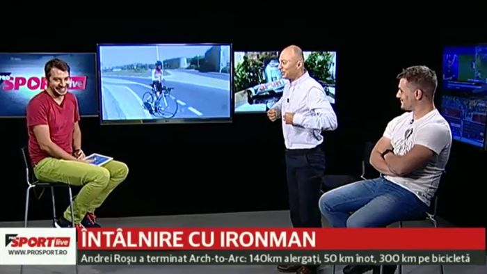ProSport LIVE, ediție eveniment. VIDEO | "Dragi români, uitați-vă la mine! 1,75, 66 de kilograme..." Mesajul ispirațional al lui Andrei Roșu după ce a terminat cursa de 490 de km