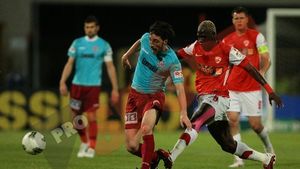 Kaput Dinamo, Kapetanos CFR:** Dinamo - CFR Cluj 0-1! Grecul a marcat în minutul 90 și își duce echipa mai aproape de titlu