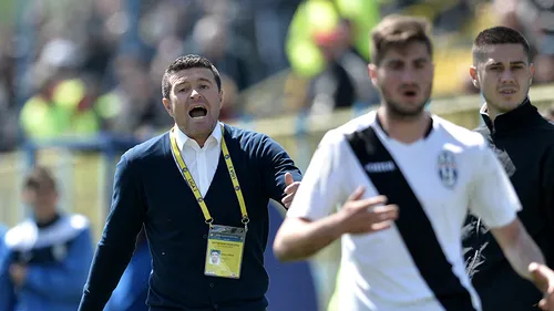 Reacția lui Daniel Oprița după ce Juventus București a învins-o cu 3-2 pe Fenerbahce: 