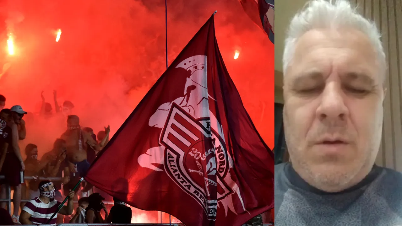 Marius Șumudică, mesaj emoționant pentru suporterii Rapidului după ce și-a anunțat retragerea din antrenorat. „O surpriză care m-a făcut să plâng!” | VIDEO