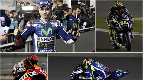 Jorge Lorenzo câștigă prima cursă a sezonului în MotoGP! Dovizioso și Marquez pe podium, Rossi a venit pe locul patru