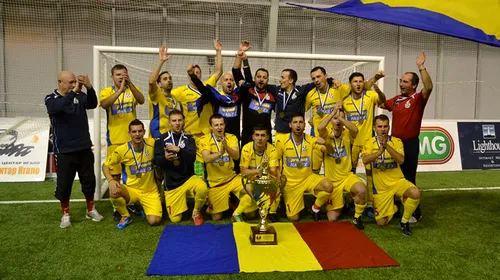 Minifotbalul va fi premiat în cadrul Galei Fotbalului Românesc