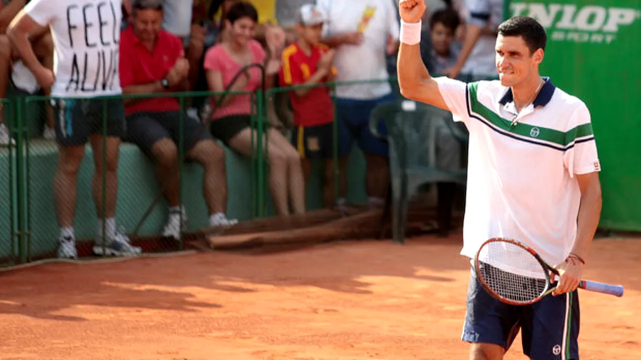 Victor Hănescu, meciuri demonstrative la turneul internațional de tenis pentru junioare European Summer Cups din Curtea de Argeș