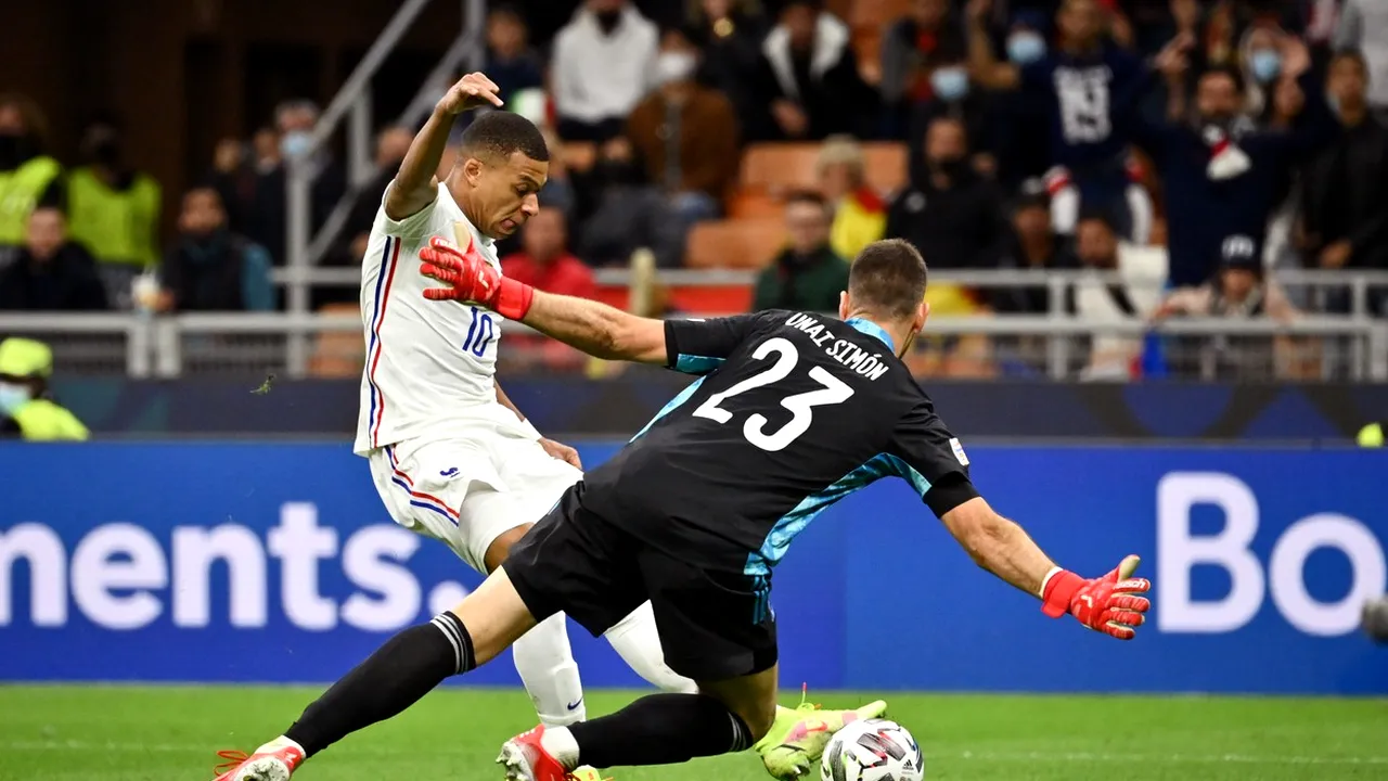 Scandal uriaș după golul controversat al lui Kylian Mbappe din meciul Spania - Franța 1-2. „Cea mai mare eroare de când există VAR!”