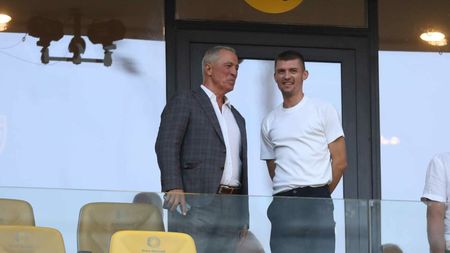 Ca milionarii între ei. Florin Tănase, discuții despre afaceri şi fotbal cu Teia Sponte înainte de FCSB - Shkendija