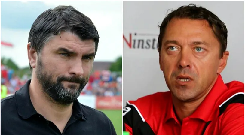 Prieteni și rivali: Roșu și Mihalcea se reîntâlnesc după 17 ani de la ultimul derby de România jucat.** Călărășenii vin să dea lovitura la Arad