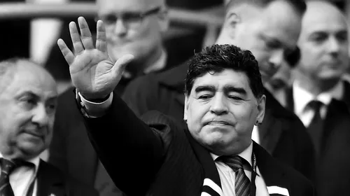 Diego Maradona a murit! Starul fotbalului mondial avea 60 de ani