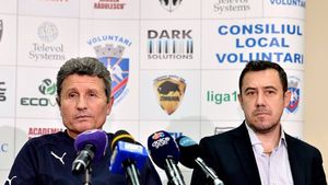 Voluntari a obținut cu Petrolul prima victorie din Liga 1. Urmează Pandurii, Mulțescu își avertizează jucătorii: "Am scăpat de dracul, acuma dăm de ta-su și pe urmă de bunică-su"