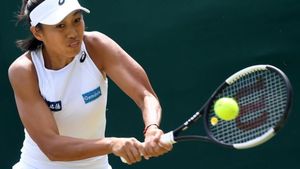 Shuai Zhang a făcut un prim set excelent în fața Simonei Halep, iar laudele au început să curgă: "A avut evoluții foarte bune în acest an". Raportul la Wimbledon înaintea acestei ediții, 0-5  