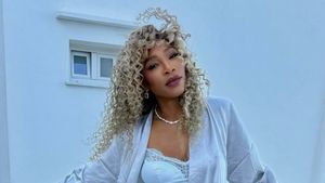 De când a slăbit Serena Williams e din ce în ce mai îndrăzneață. Apariție în lenjerie de satin