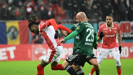 Dinamo - Unirea Slobozia 1-0 în etapa 27 din Superligă! Victorie importantă pentru „câini”, care rămân la un punct de lider