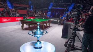 Așii rachetei au fost fermecați de "Rachetă"... la Snooker Titans: "Este de 10 ori mai tare în persoană"