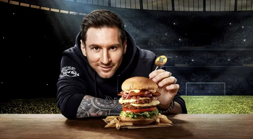 Un celebru lanț de restaurante a lansat „burgerul Messi”, inspirat de superstarul argentinian al celor de la PSG!