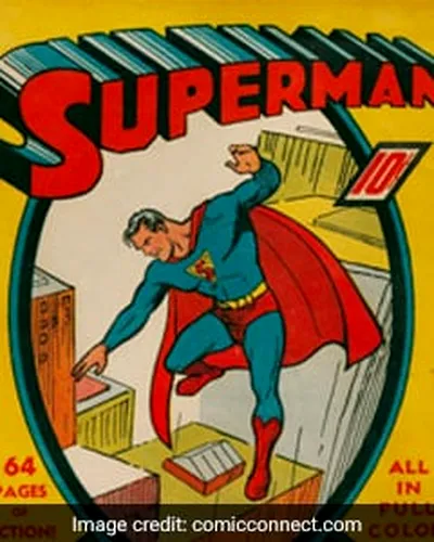 O carte de benzi desenate Superman s-a vândut pentru 2,6 milioane de dolari. Revista a fost cumpărată cu 10 cenți