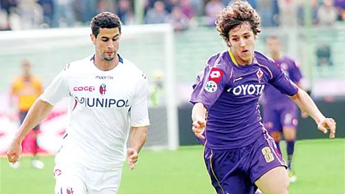 Fiorentina a câștigat cu Bologna și fără Mutu