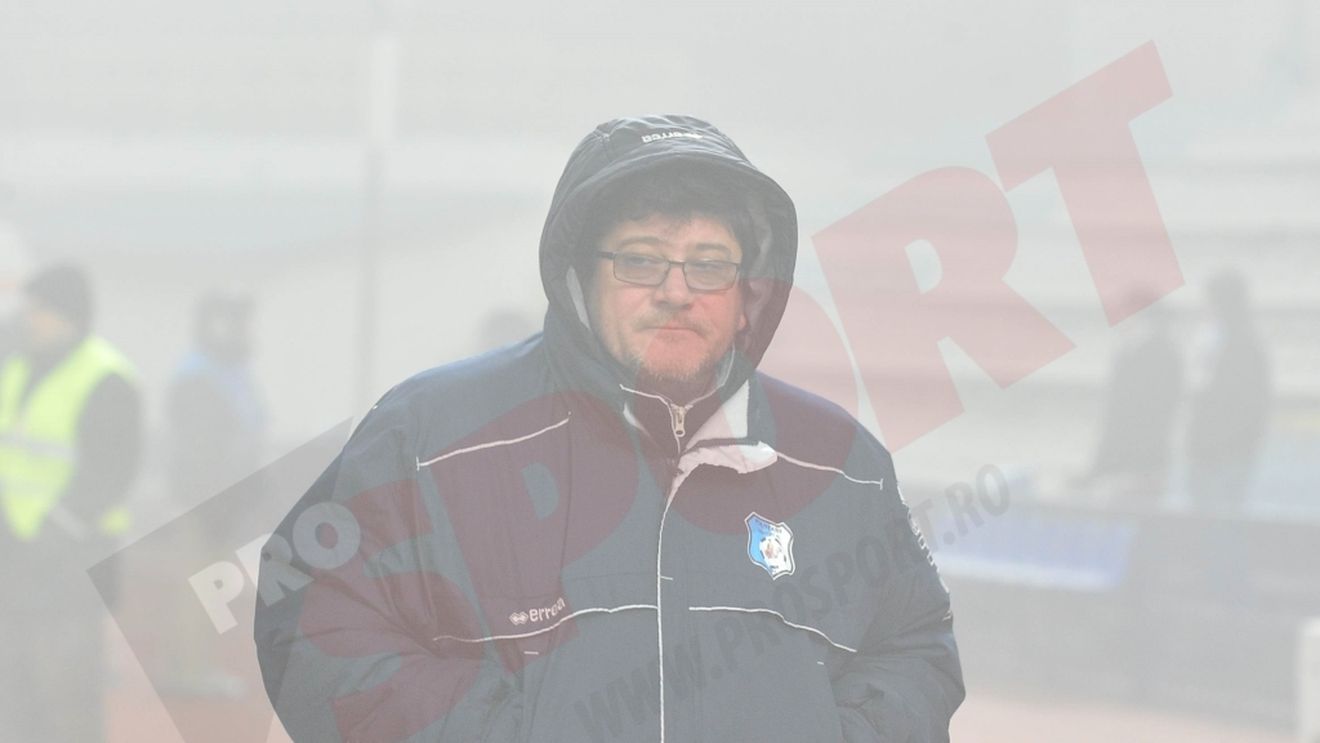 Pustai, concluzii după eșecul cu Petrolul: "Nici nu știu de ce s-a mai jucat azi. Fanii meritau să vadă meciul, nu ceața"