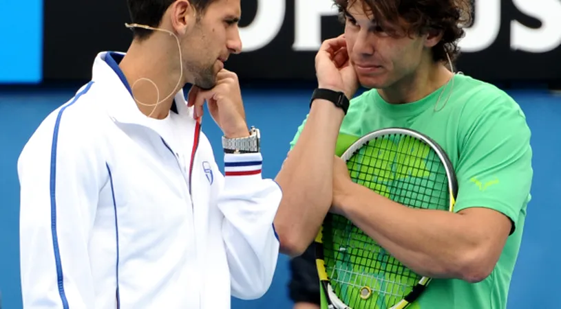 Scandal în ATP din cauza unui demonstrativ pe care îl vor juca Novak Djokovic și Rafael Nadal. Perorația unui director de turneu direct afectat