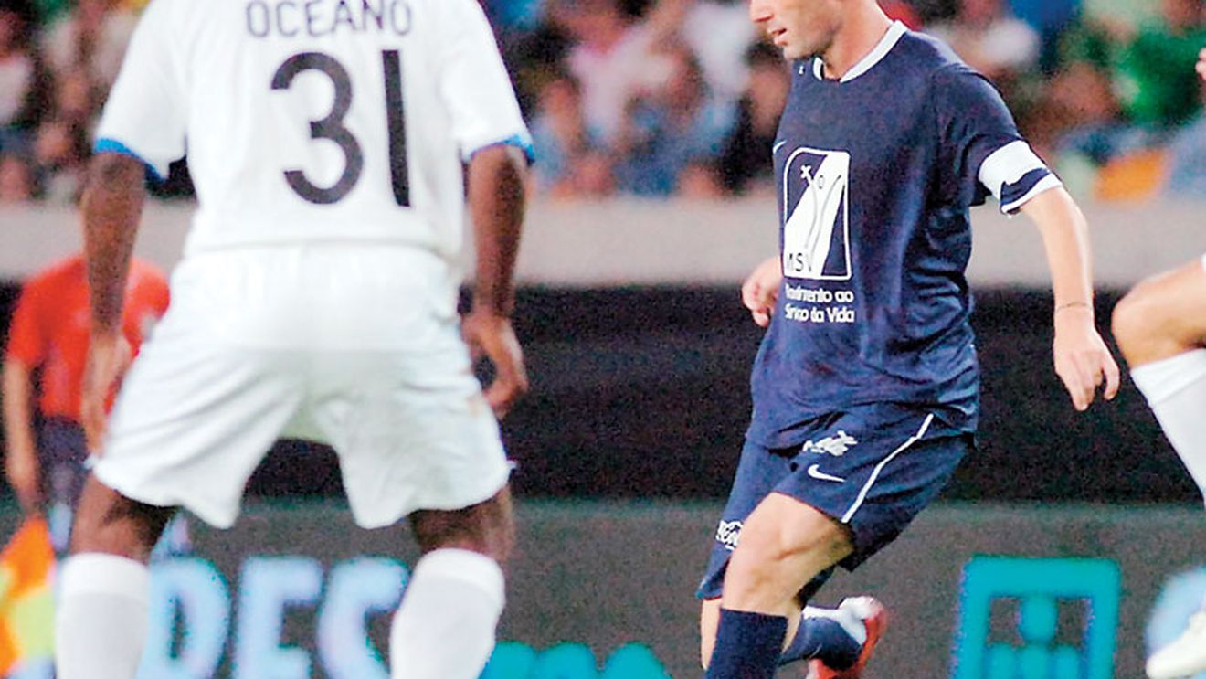 Zidane, în România