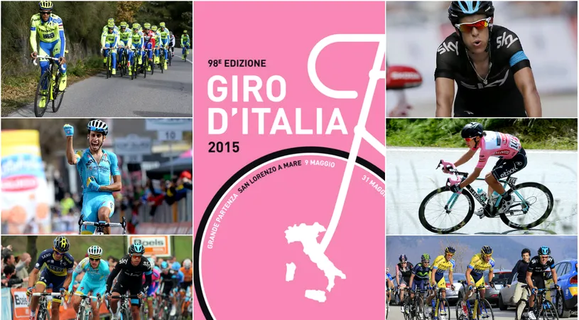 GIRO 2015 | El Pistolero, către al doilea Giro din carieră? Cine sunt favoriții la victorie în Turul Italiei și cine îl poate opri pe Contador din drumul spre succes