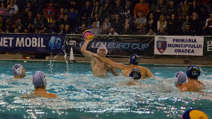 CSM Digi Oradea, învinsă categoric în prima manșă a finalei LEN Euro Cup, scor 12-6 pentru FTC Budapesta
