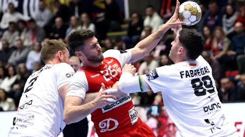 Ungurii de la Veszprem au fost prea puternici pentru „dulăii” lui Dinamo: românii au pierdut 26-33 în Liga Campionilor