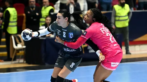 CSM București - Brest 28-30, în etapa a cincea din grupele Ligii Campionilor la handbal feminin. Al treilea eșec pentru campioana României