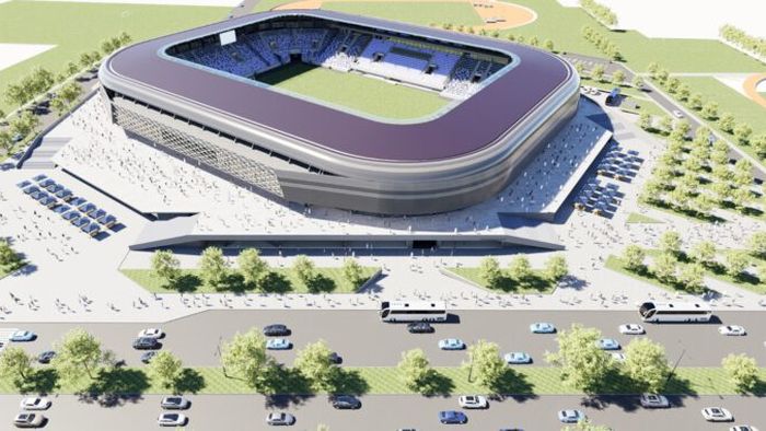 Se face noul stadion de 100.000.000 de euro cu sală de forță, două saune și muzeu! E la o oră de București și lucrările încep în plină austeritate a Guvernului Bolojan
