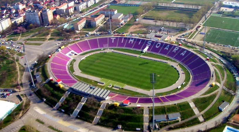 Timișoara nu va avea parte prea curând de un stadion nou.** Robu: 