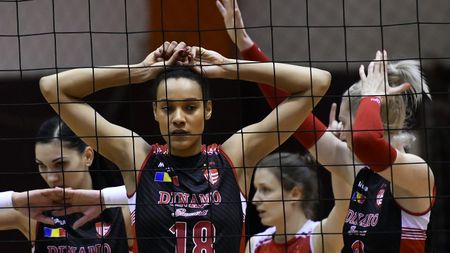 Decimată de COVID şi descalificată din Challenge Cup la volei feminin! Situaţie dramatică pentru Dinamo Bucureşti