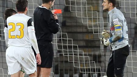 Boșneag, out de la Oțelul. Portarul moldovenilor a "strâns" 15 goluri în cinci partide