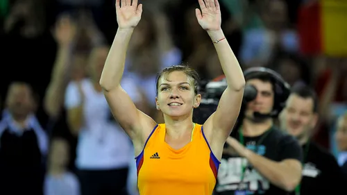 Simona strânge din dinți și câștigă! Halep - Petkovic 6-4, 6-7 (5), 6-4. Medicul, chemat de două ori pe teren. România - Germania 1-1. Begu, învinsă de Kerber