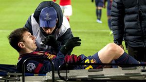 Prima declarație a lui Messi, după coșmarul trăit la meciul cu Benfica.** Starul BarÃ§ei povestește la ce s-a gândit în momentul accidentării