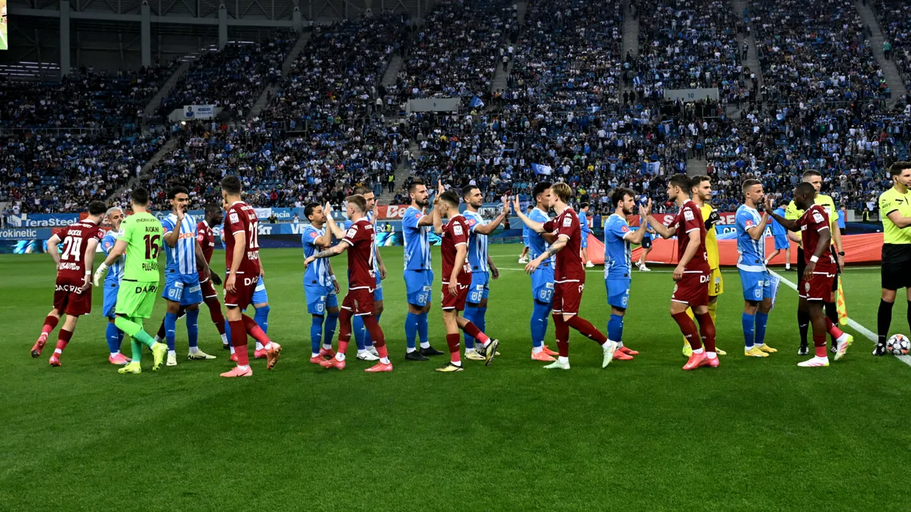Catalogul suferinței: ce calificativ a primit fiecare jucător din Universitatea Craiova - Rapid 1-2, meciul despărțirii oltenilor de titlu în Superliga
