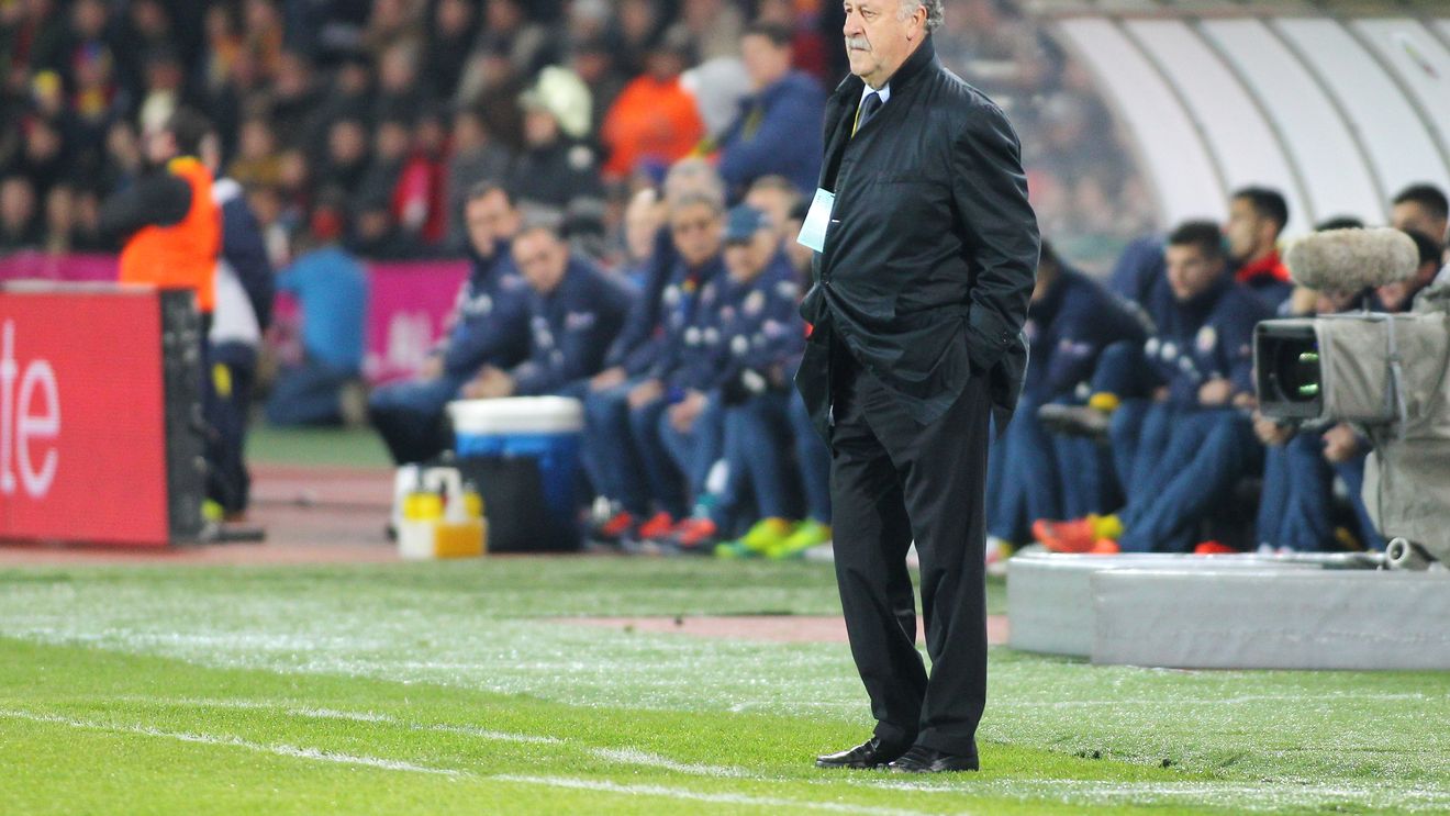 Del Bosque are doar cuvinte frumoase pentru România! "A fost o partidă dificilă pentru noi. Vă puteți gândi la lucruri frumoase la EURO" Cum i s-a părut atmosfera de la Cluj 