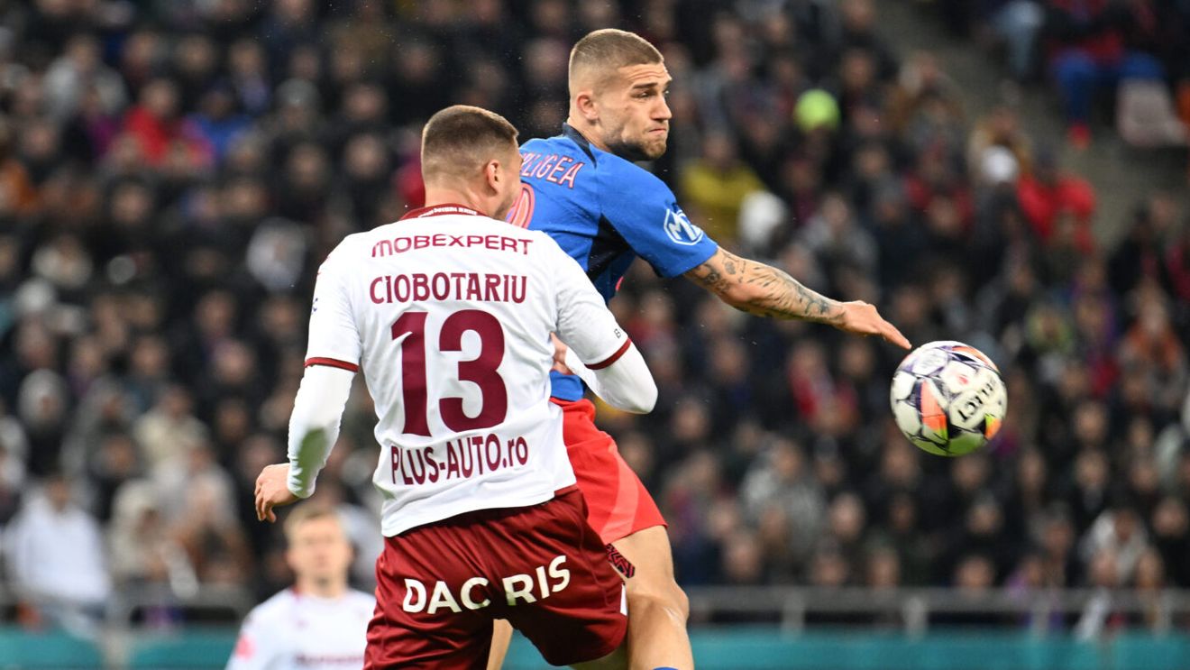 FCSB - Rapid București 3-3, în etapa 1 din play-off-ul Superligii. Echipa lui Gigi Becali rămâne fără victorie în fața giuleștenilor din noiembrie 2022